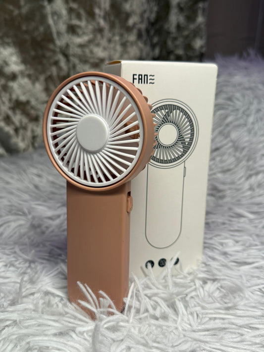 Pink fan