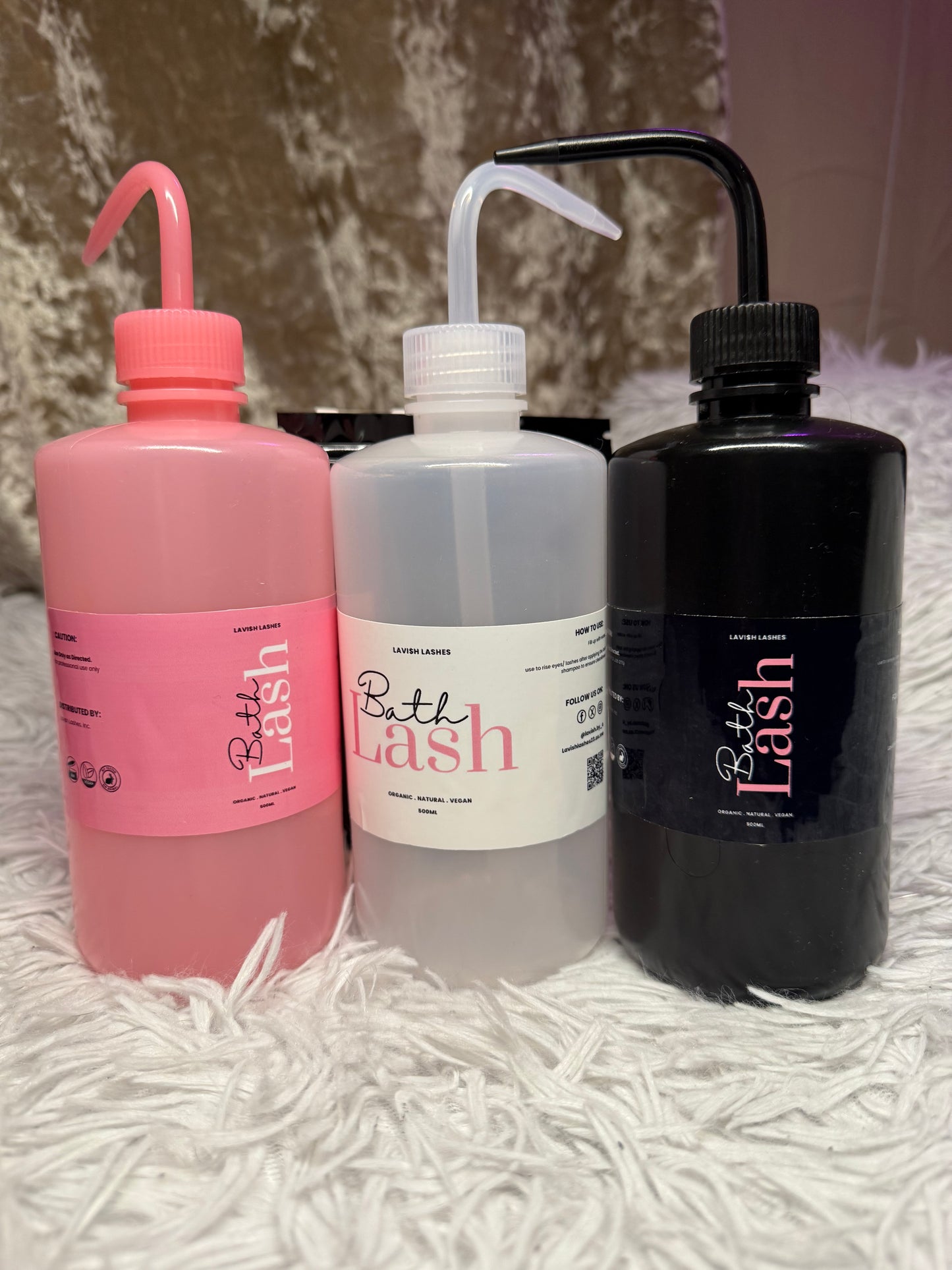 lash water bottle